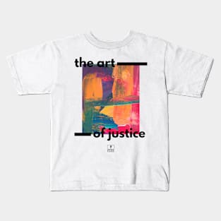 Art of Justice Canvas Kids T-Shirt